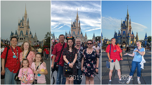 Cukini Studio - Michael and Kathryn and Family at Disney World
