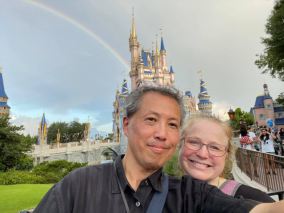Cukini Studio - Michael and Kathryn at Disney World